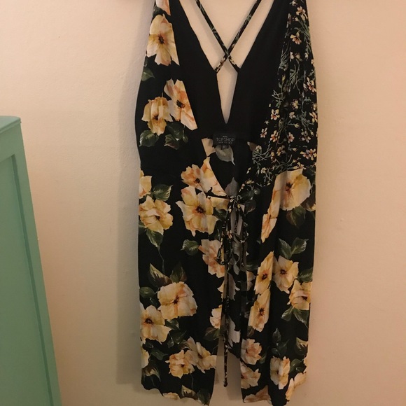 Topshop PETITE Dresses & Skirts - Topshop - Dress coverup tie-front